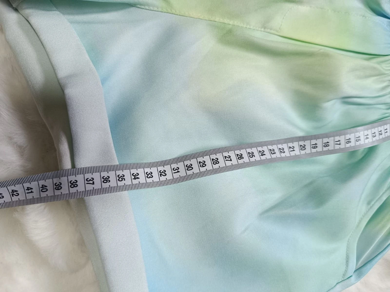 short tie-dye azul y verde - short tie-dye bleu et vert – photo 7